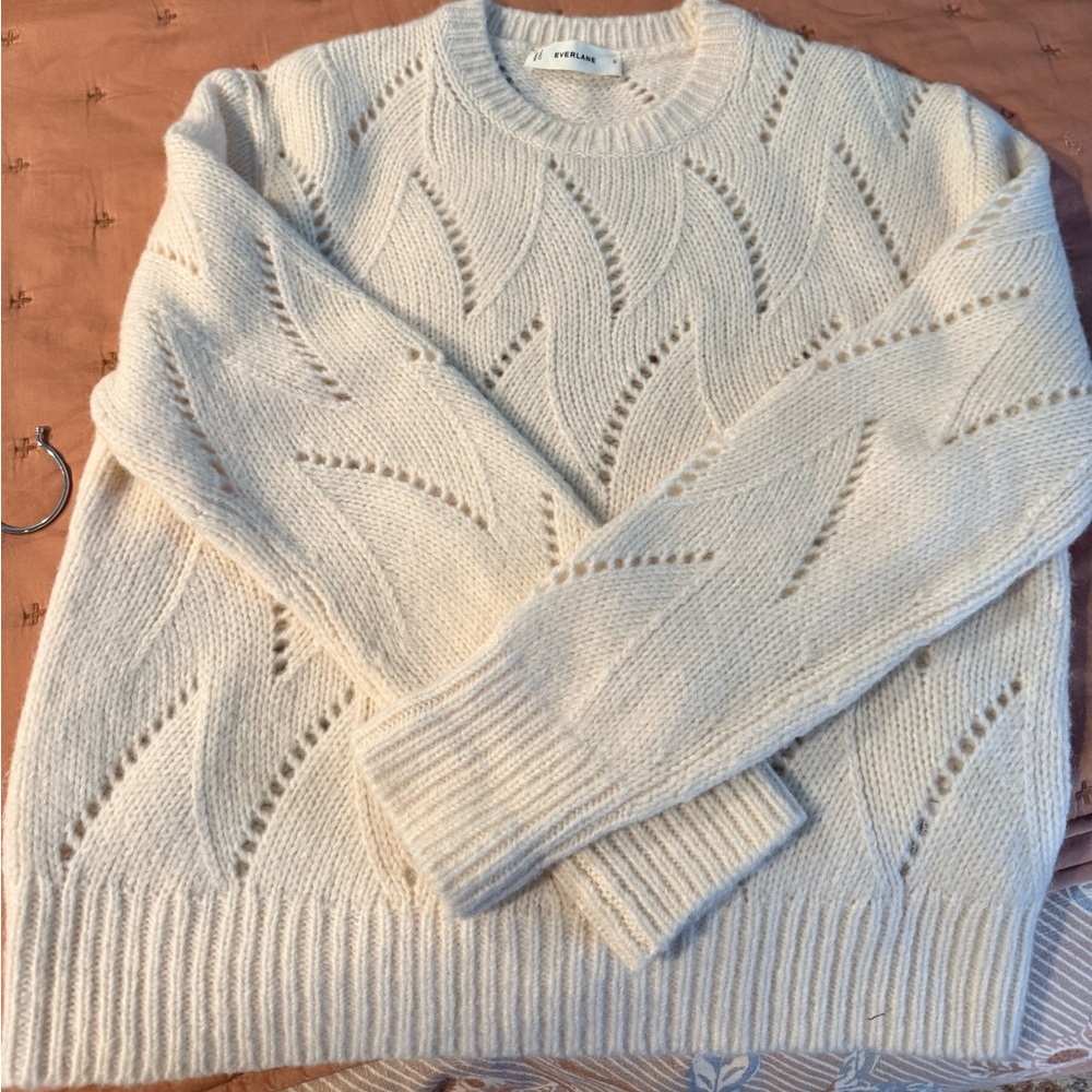 Everlane Women's Cream Sweater